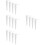 16 Pcs Flexible Glass Glue Nozzle Caulk Tips Angle Filling Tool 9