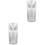 2 Sets Rain Gauge Measurement Tool For Elementary Science Teaching 3