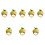 8 Pcs Pineapple Headdress Party Fruit Hat Photo Props 6