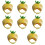 8 Pcs Pineapple Headdress Party Fruit Hat Photo Props 8