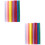 200 Pcs Glitter Glue Sticks Hot Melt 6