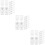 60 Pcs Plastic Badge Clips For Name And Id Cards 11