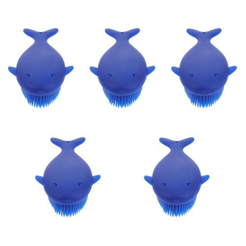 5Pcs Silicone Body Scrubber Exfoliating Brush 2