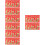 240 Pcs Chinese New Year Red Envelopes Rabbit Year Mixed Style 7