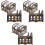 6 Sets Treasure Chest Box Pirate Keepsake Storage For Kids 3
