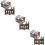 6 Sets Treasure Chest Box Pirate Keepsake Storage For Kids 9