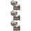 6 Sets Treasure Chest Box Pirate Keepsake Storage For Kids 8