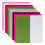 200 Pcs  1set Beautiful Making Props Handmade Glitter Paper (Colorful) 8