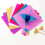 200 Pcs  1set Beautiful Making Props Handmade Glitter Paper (Colorful) 11