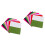 200 Pcs  1set Beautiful Making Props Handmade Glitter Paper (Colorful) 4