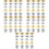100 Pcs Diy Copper Sewing Thimble For Cross Stitch Finger Protection 7