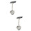 2Pcs Creative Quartz Pocket Watch For Nurse Doctor Gift 7