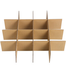 5 Sets Cardboard Box Dividers For Safe Glass Transport