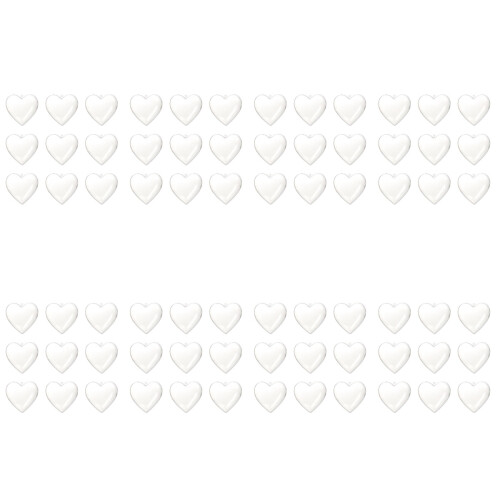 80 Pcs Clear Plastic Fillable Ball Ornament Heart Shape Diy Mold 1