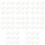 80 Pcs Clear Plastic Fillable Ball Ornament Heart Shape Diy Mold 8