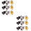 18 Pcs Guitar Strap Lock Button For Bass Anti-Stripping System 6