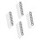 40 Pcs Blank Luggage Tags Multi-Use Travel Suitcase Labels 11