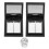 3Sets Black Empty Makeup Palette DIY Travel Eyeshadow Lipstick Tray 1