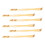 24 Pcs Bamboo Back Scratching Tools Portable Sticks 10
