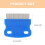3Pcs Durable Pet Flea Comb For Dog Puppy Cat Grooming Tool 11