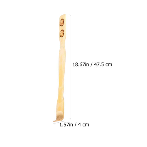 24 Pcs Bamboo Back Scratching Tools Portable Sticks 1