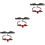 6 Pcs Adjustable Cat Collar With Bell For Halloween 7