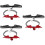 6 Pcs Adjustable Cat Collar With Bell For Halloween 9