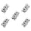 5 Sets Stainless Steel Reusable Ice Cubes With Clip 3