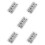 5 Sets Stainless Steel Reusable Ice Cubes With Clip 11