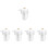 5Pcs White Water Prefilter For Household Purifier And Heater 5