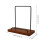 2Pcs Wood Vinyl Record Storage Holder Display Stand For Home 10