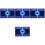 4Pcs Laptop Cooling Fan Base With LED Foldable Cooling Pad 5