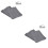 50 Sheets Transfer Paper Tracing Carbon Coated Gray Black 6