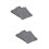 50 Sheets Transfer Paper Tracing Carbon Coated Gray Black 7