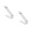 2Pcs Stainless Steel Shoe Display Stand For Retail Window 4