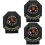 3Pcs Car Compass Ball Auto Dashboard Decor 8