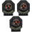 3Pcs Car Compass Ball Auto Dashboard Decor 5