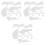 3 Sets Acrylic Quilting Templates For Sewing Crafts 5