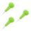 3Pièces Braille Vert Avec Fonction Tactile En PP Acier 6