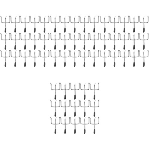 200 Pcs Iron Pegboard Hooks For Home Garage Shop Utility Board 2