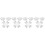 200 Pcs Chocolate Wrappers Candy Wrapping Papers Hollow 4