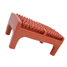 2Pcs Five Rows Plantar Foot Massager Roller Stool