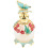 Empty Perfume Bottle With Butterflies Decor 4