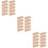 30 Pcs Macaron PVC Boxes With Clear Window For Dessert Shop 9