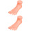 2Pièces Pieds Rose Élastique Pratique Ongles Salon 5