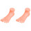 2Pièces Pieds Rose Élastique Pratique Ongles Salon 2