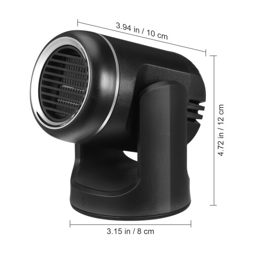 5Pcs Portable Car Heater Defroster 12V Window Defogger 1