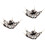 3Pcs Chinchilla Bed Comfortable Hamster Hammock For Guinea Pig 8