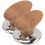6 Pcs Wood Pot Lid Knob for Kitchen Cookware Lifting Handle 1