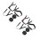 4Sets Black Hard Hat Liner with Adjustable Chin Strap for Work Safety 9
